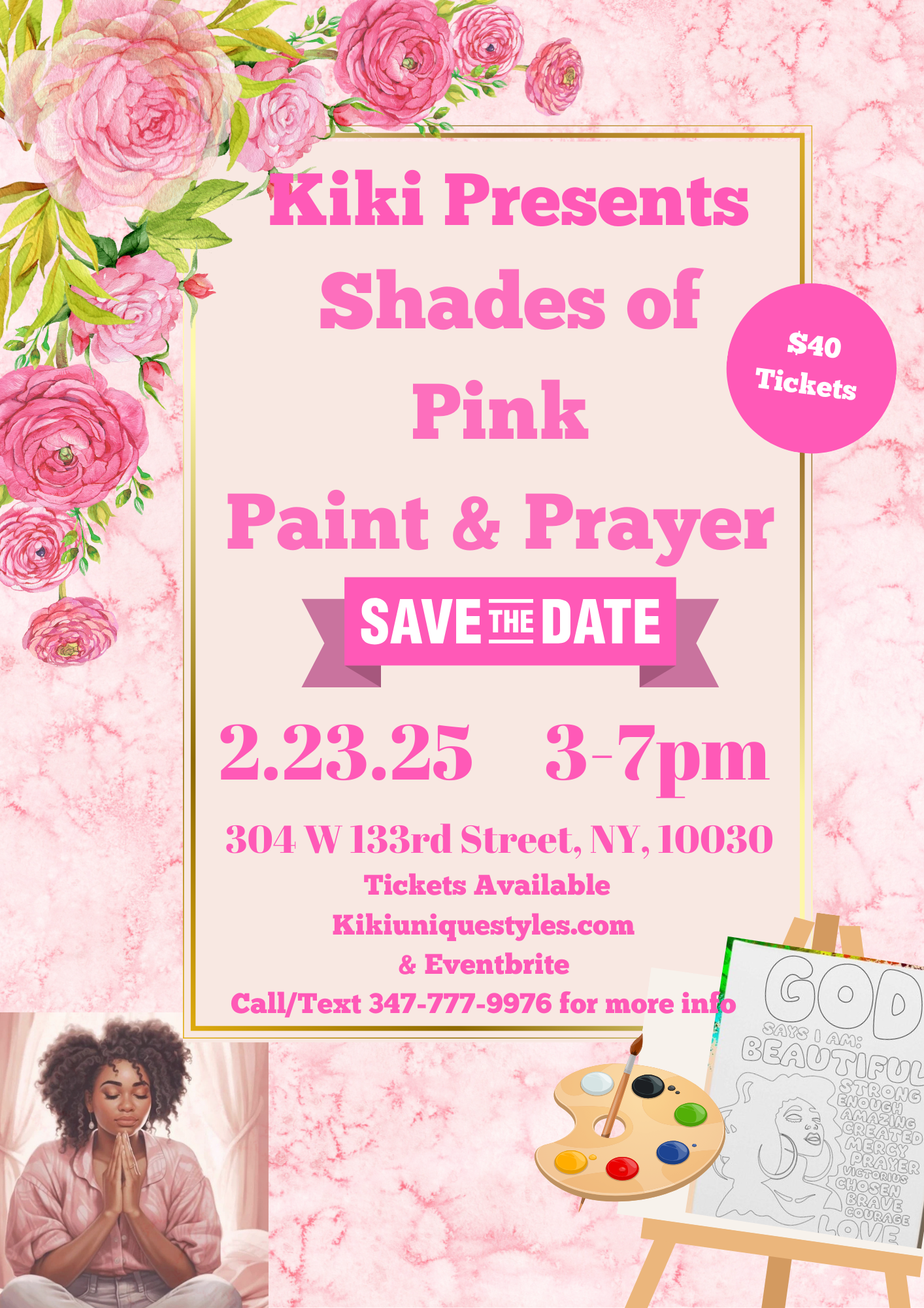 Paint & Prayer Brunch Ticket