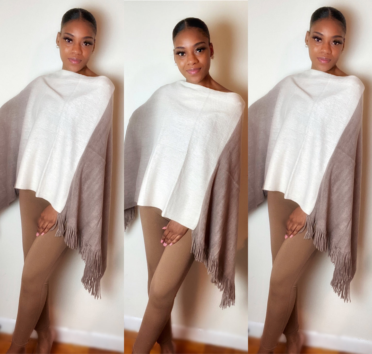 Ombré Poncho