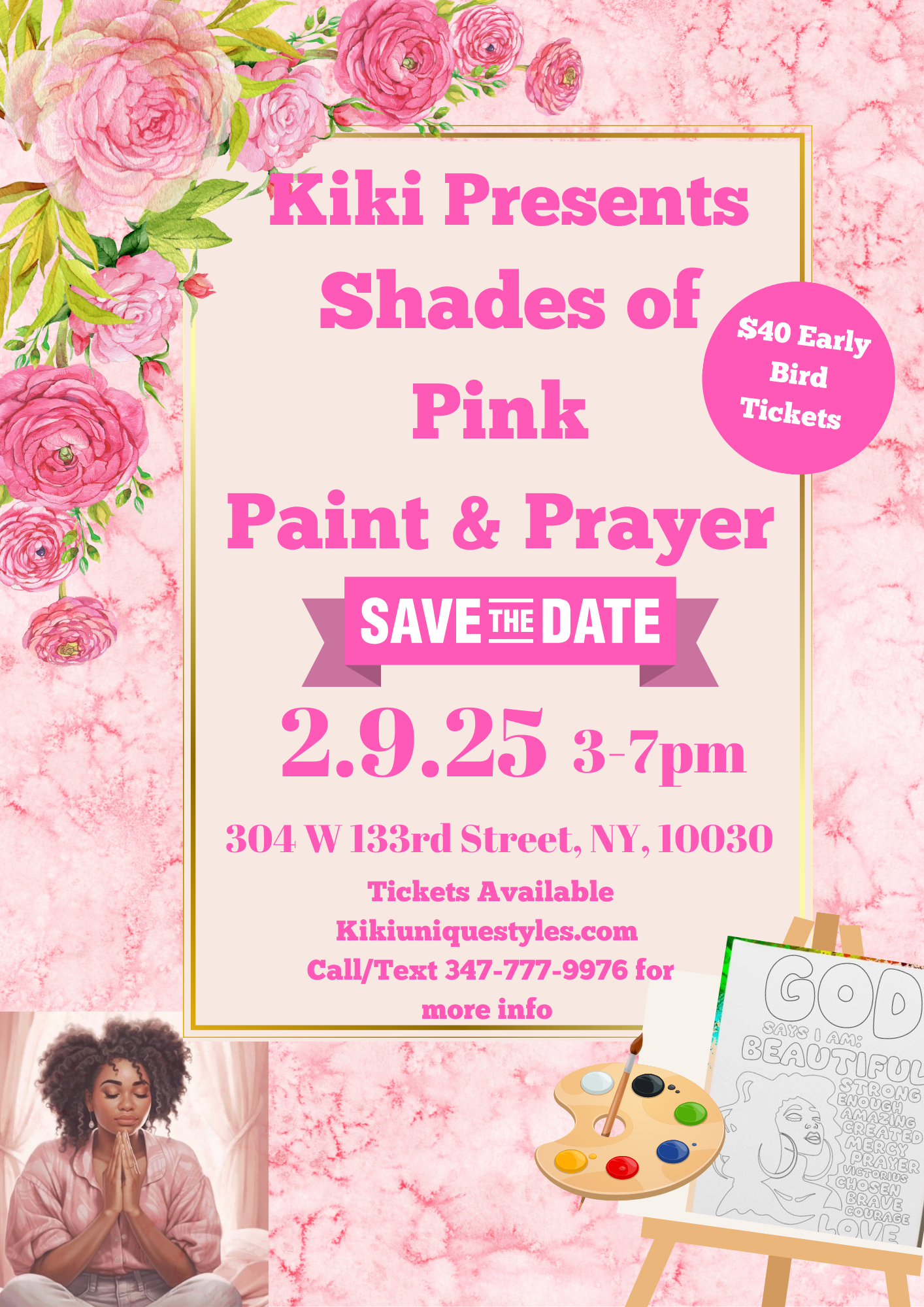 Paint & Prayer Brunch Ticket