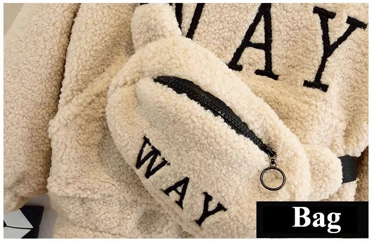 Sherpa Hoodie Pullover