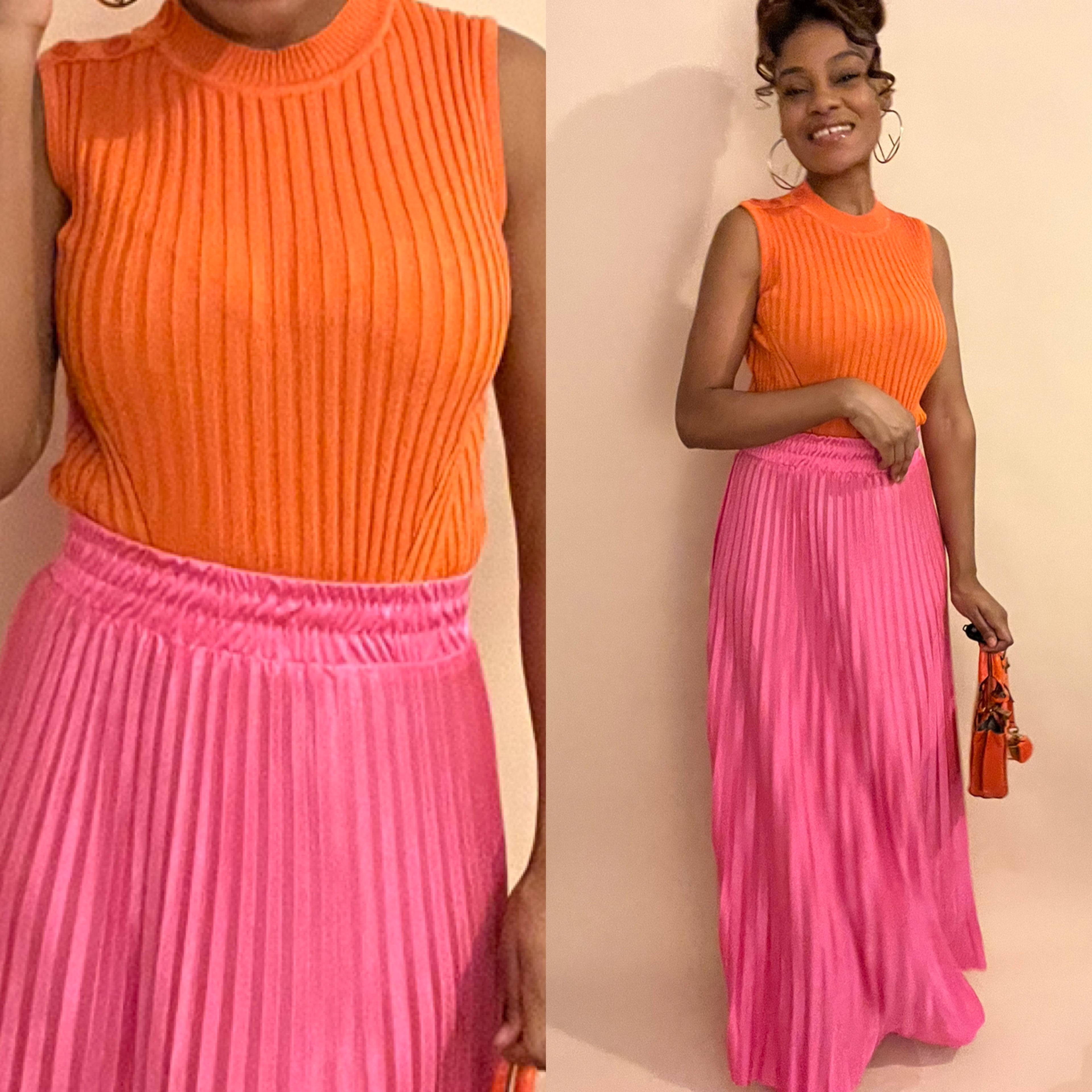 Sleeveless Knitted Top