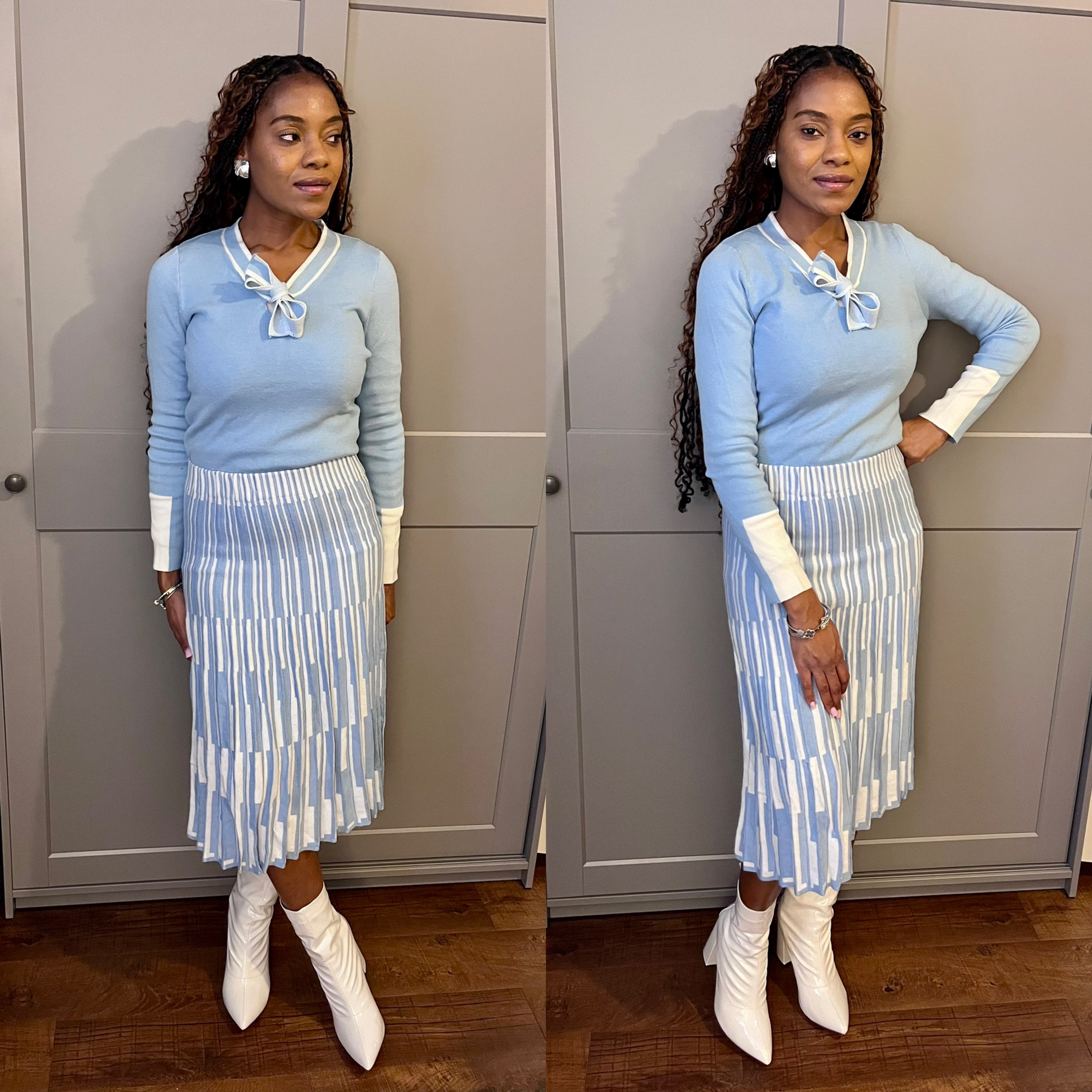 Sweater Skirt Set