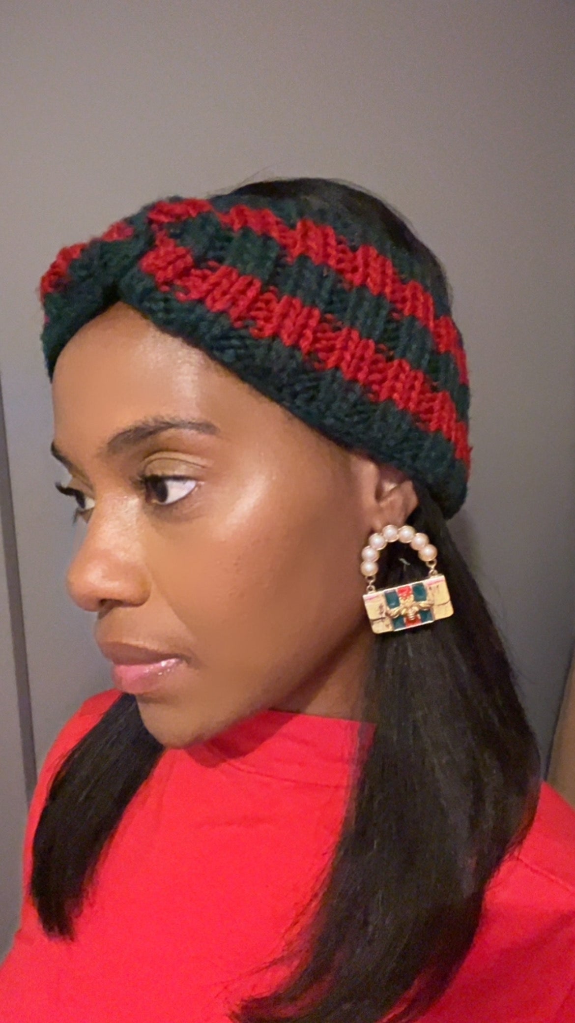 Designer Knitted Headband