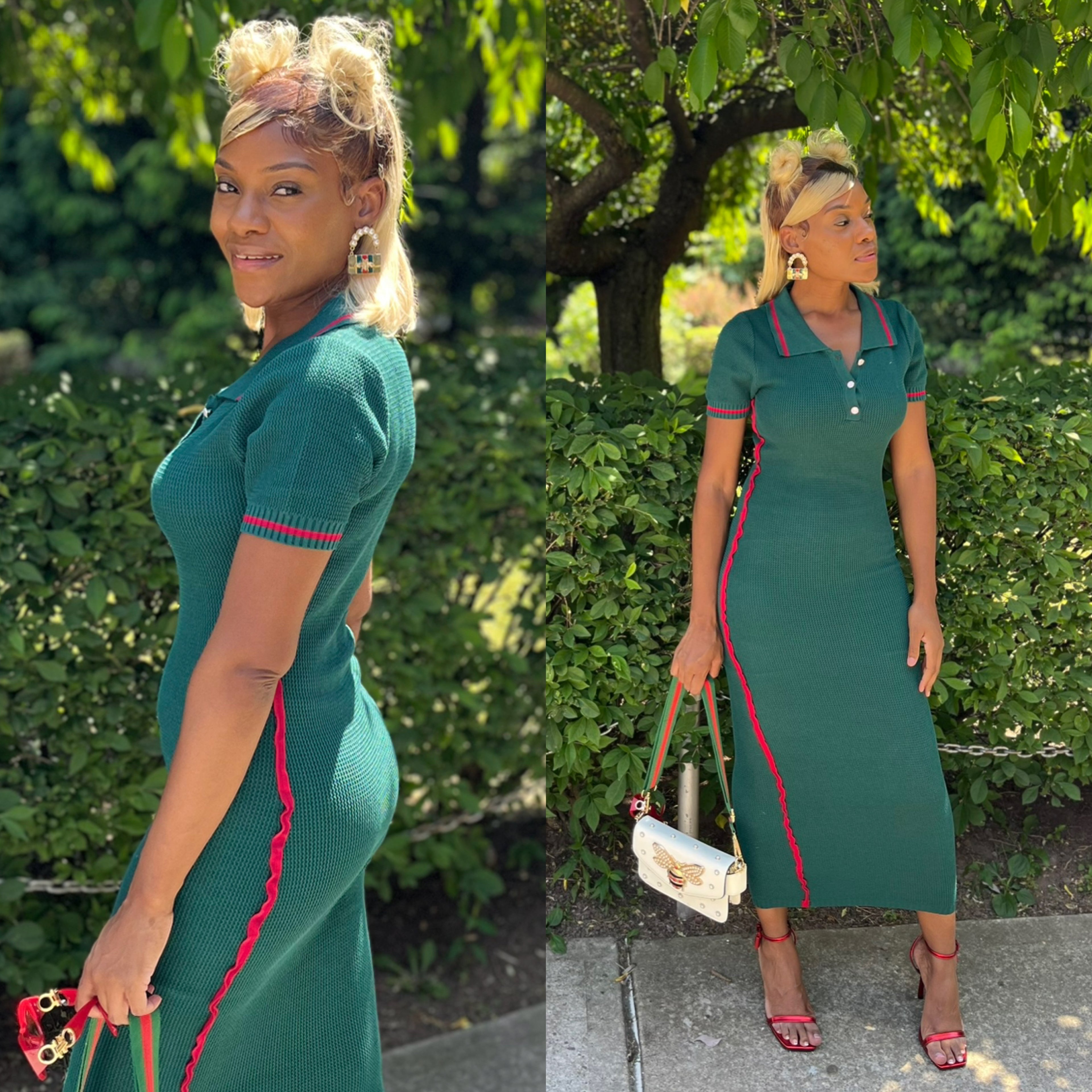 Polo Crochet Maxi Dress